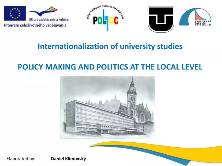 internationalization of university studies policy making and politics at the local level