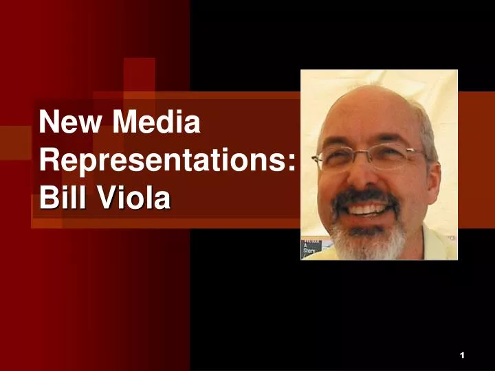 new media representations bill viola