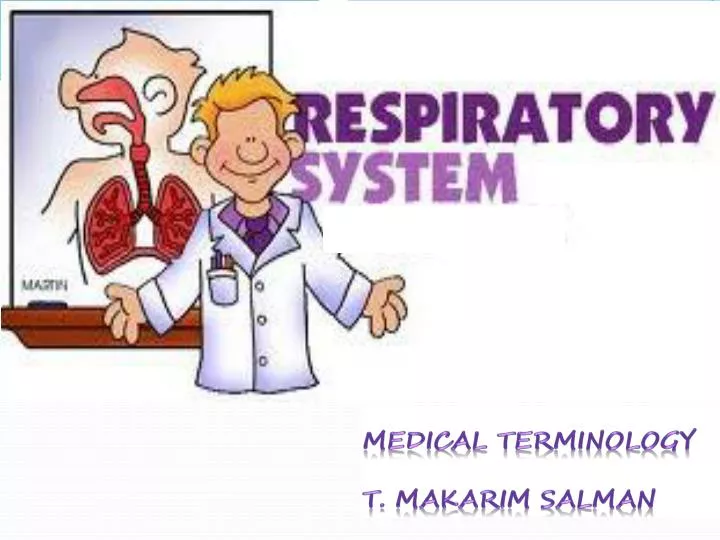medical terminology t makarim salman