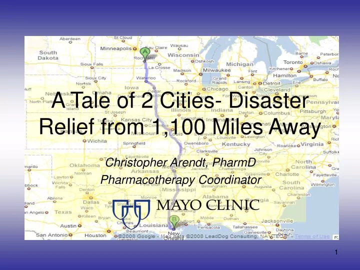 a tale of 2 cities disaster relief from 1 100 miles away