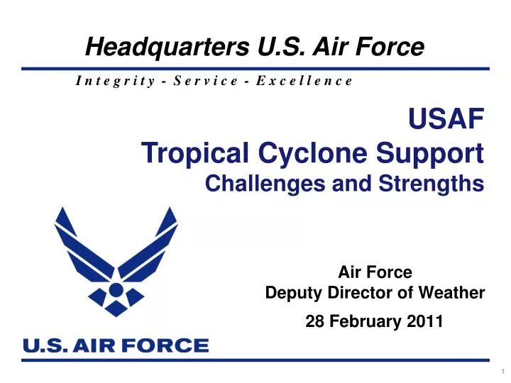 air force deputy director of weather 28 february 2011
