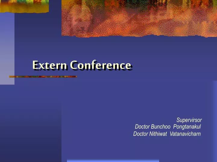 extern conference