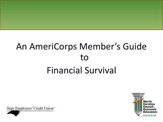 An AmeriCorps Member’s Guide to Financial Survival