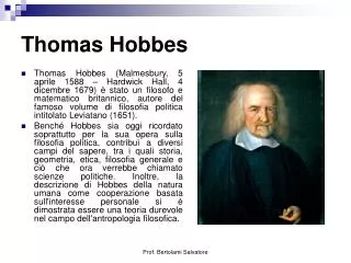 thomas hobbes