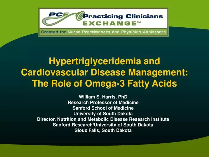 hypertriglyceridemia and cardiovascular disease management the role of omega 3 fatty acids
