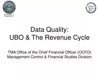 Data Quality: UBO &amp; The Revenue Cycle