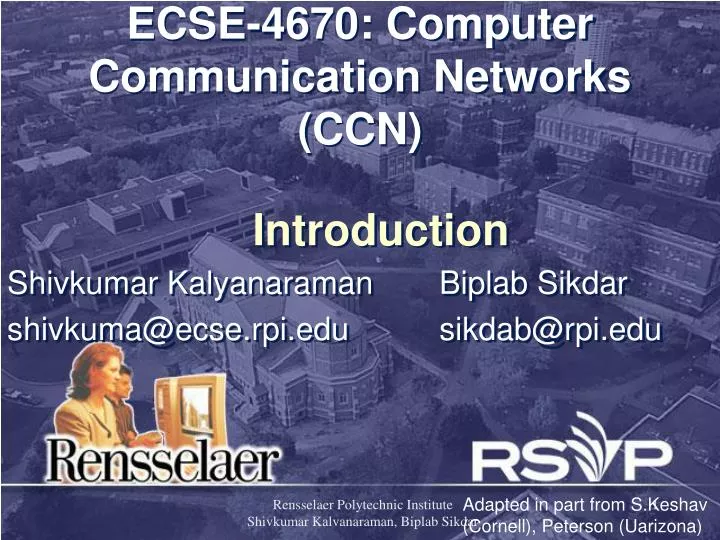 ecse 4670 computer communication networks ccn
