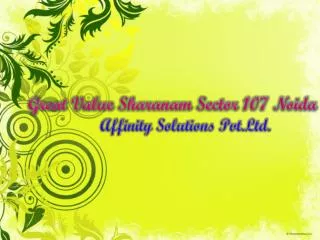 buy sharanam great value property | affinityconsultant.com |