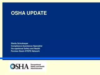 OSHA UPDATE