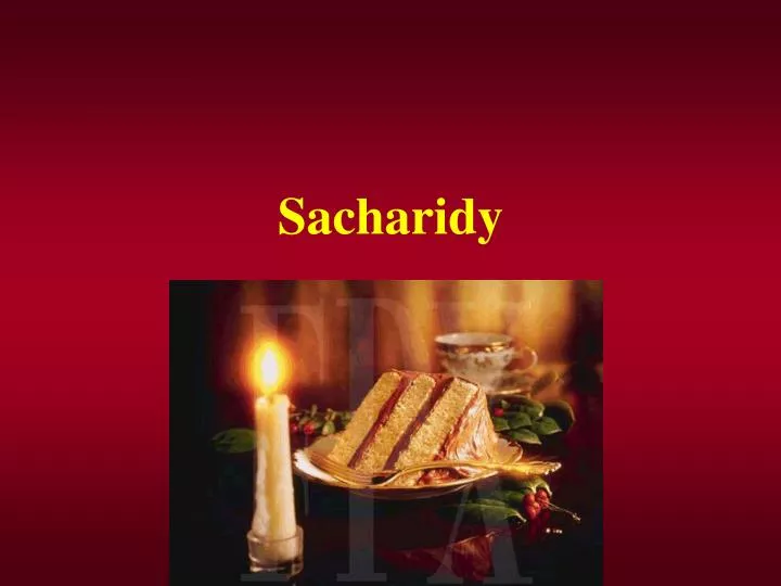 sacharidy