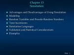 Chapter 13 Simulation