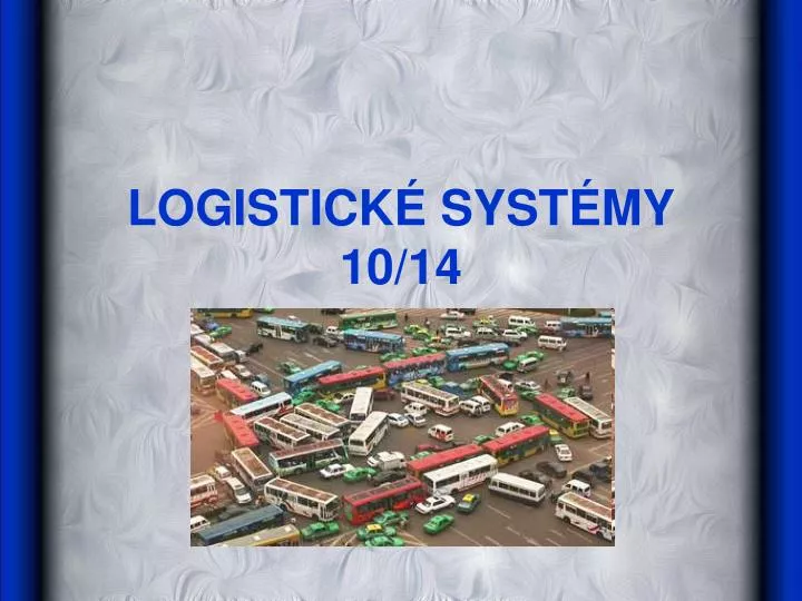 logistick syst my 10 14