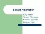 E-Biz/IT Automation - slide 1