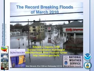 The Record Breaking Floods of March 2010