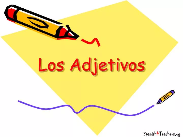 PPT - Los Adjetivos PowerPoint Presentation, free download - ID:1407007