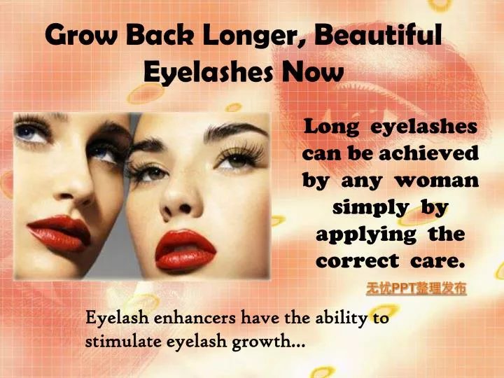grow back longer beautiful eyelashes now