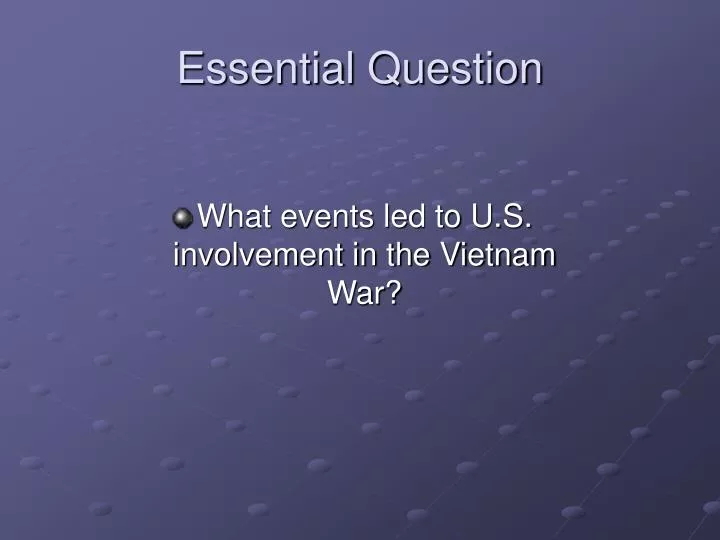 essential question
