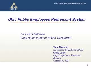 Ohio Public Employees Retirement System