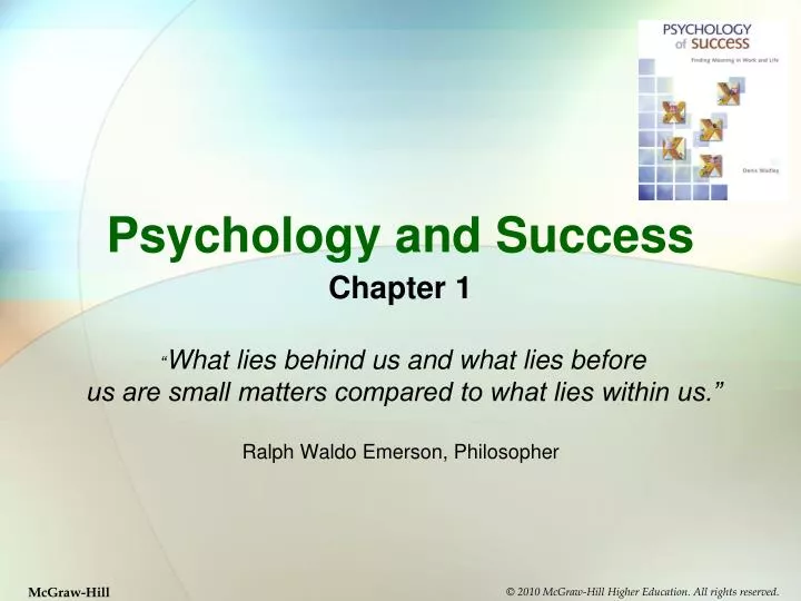 psychology and success