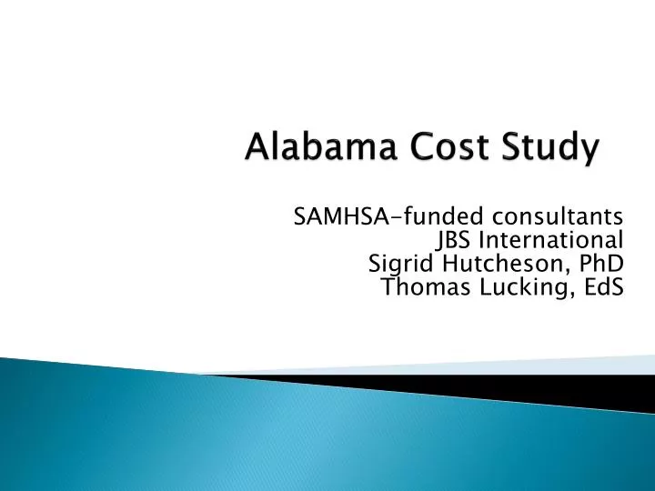 alabama cost study