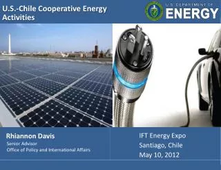 U.S.-Chile Cooperative Energy Activities