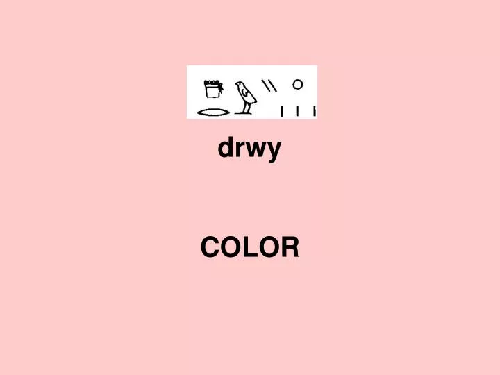 drwy color