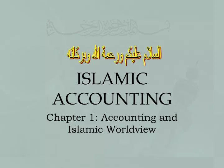 islamic accounting