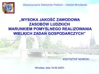 Stowarzyszenie Elektryków Polskich – Oddział Wrocławski