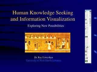 Human Knowledge Seeking and Information Visualization