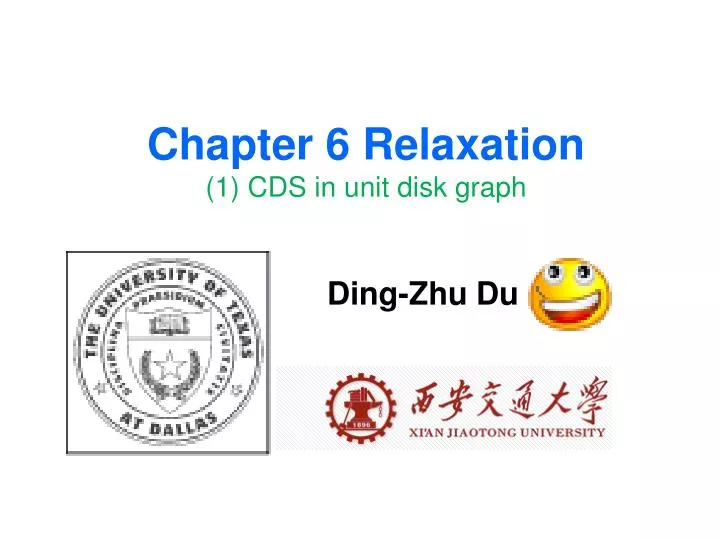 chapter 6 relaxation 1 cds in unit disk graph