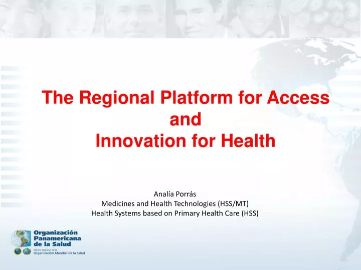 the regional platform for access and innovation for health