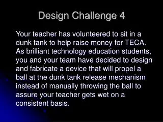 Design Challenge 4