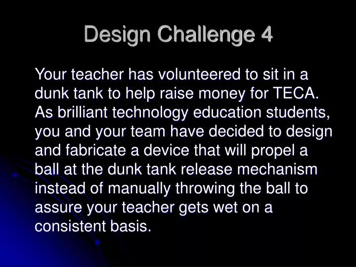 design challenge 4