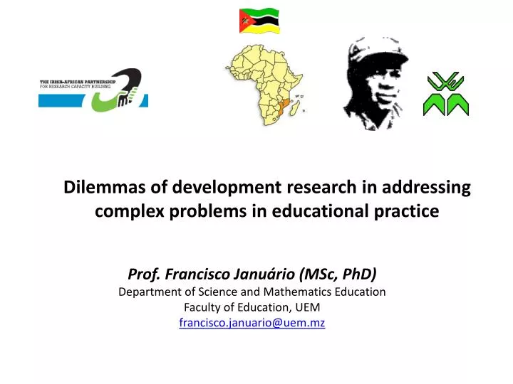 dilemmas of development research in addressing complex problems in educational practice