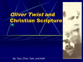 Oliver Twist and Christian Scripture