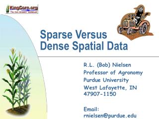 Sparse Versus Dense Spatial Data
