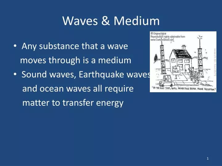 waves medium