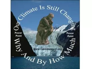 OUR CLIMATE IS CHANGING!