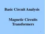 Basic Circuit Analysis - slide 1