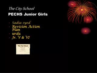 The City School PECHS Junior Girls