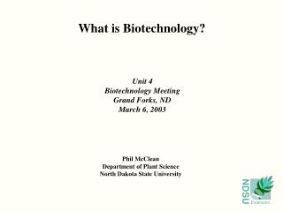 What is Biotechnology?