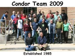 Condor Team 2009
