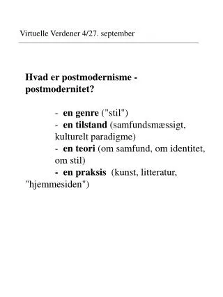 virtuelle verdener 4 27 september