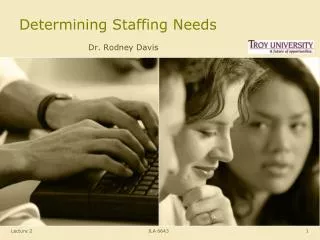 Determining Staffing Needs