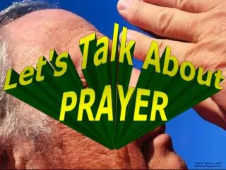 Let's Talk About PRAYER