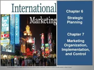 Chapter 6 Strategic Planning