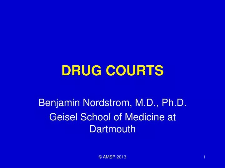 PPT DRUG COURTS PowerPoint Presentation free download ID:1409447