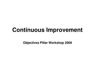 continuous improvement