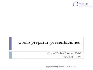 c mo preparar presentaciones