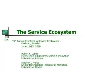 The Service Ecosystem